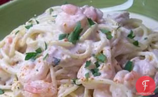 Deliciosos Frutos Do Mar Linguine