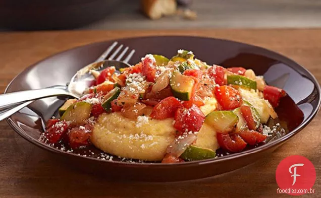 Legumes E Polenta Cremosa