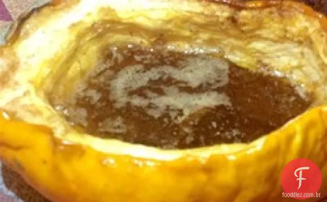 Abóbora De Bolota De Gengibre