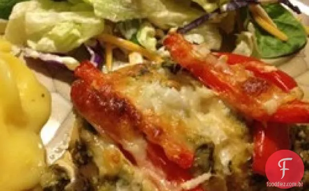 Espinafre Pesto Peitos De Frango