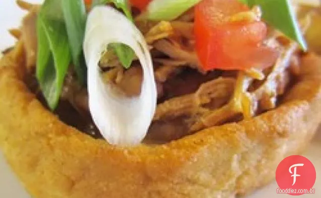 Recheio De Taco De Porco Desfiado