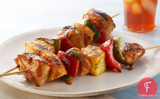 Sweet BBQ Chicken Kabobs