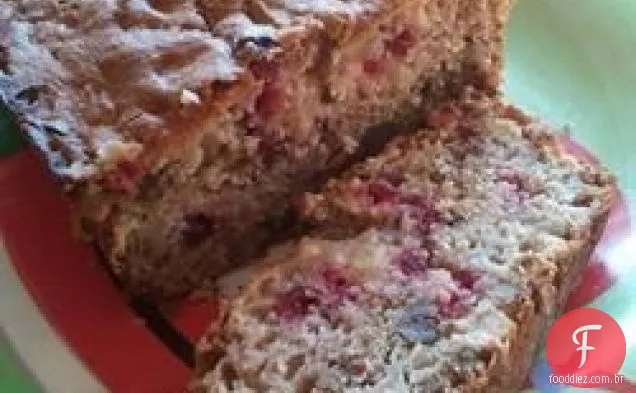 Pão De Maçã Cranberry