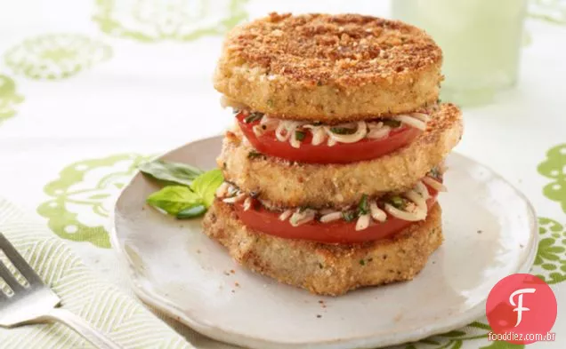 Berinjela E Tomate Napoleões