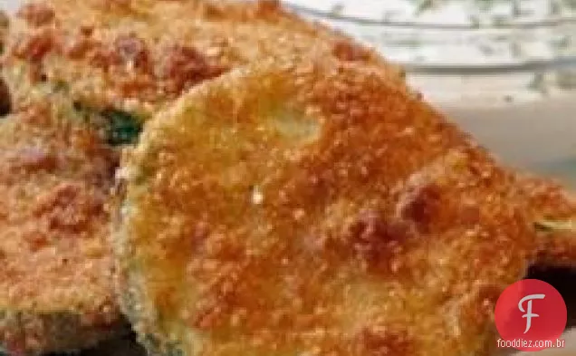 Abobrinha verde frita de Kelli