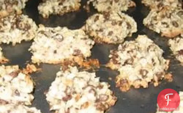 Almond Chocolate Coconut Cookies I