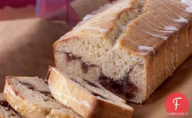Creme Azedo Framboesa Redemoinho Pão