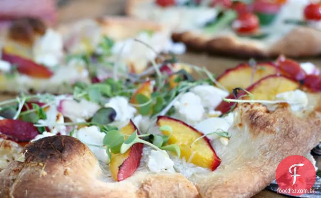 Tomate Cereja, Fita De Abobrinha E Pizza De Burrata