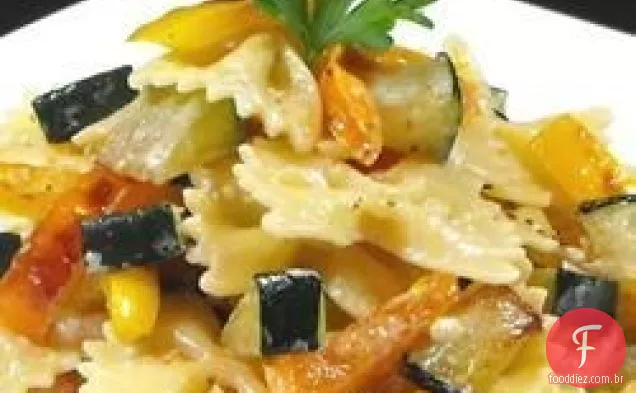 Abobrinha Com Farfalle