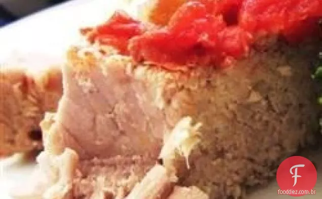 Costeletas De Porco De Maçã Salgada