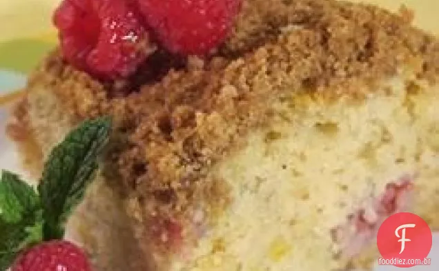 Buttermilk Mango-Berry Crumb Cake