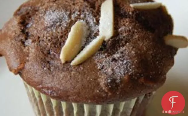 Chocolate Chocolate Chip Nut Muffins