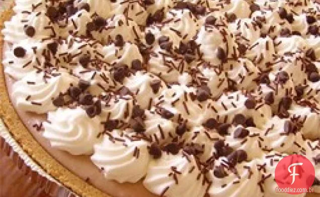 Torta Cremosa De Mousse De Chocolate