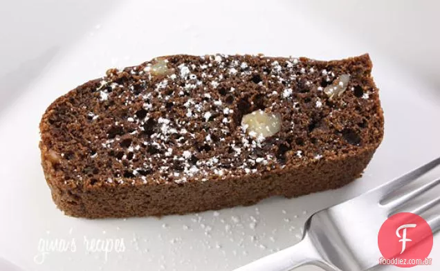Pão De Abobrinha De Chocolate