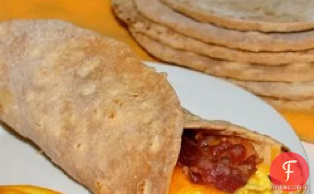 Chapati De Trigo Integral Rápido