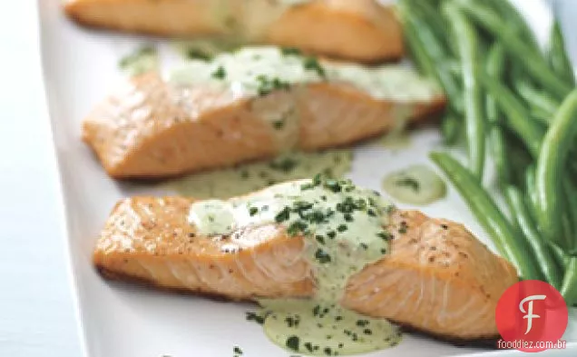 Salmão Pesto Grelhado