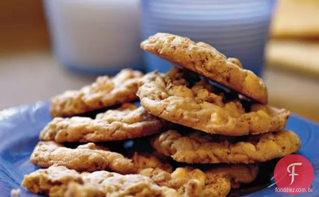 Chip De Chocolate Branco-Biscoitos De Aveia