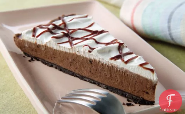 Frozen Choco-Minty Pizza