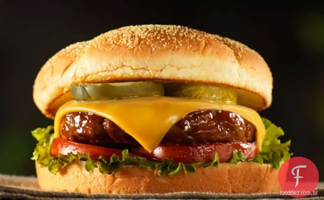 O Super BBQ Cheeseburger
