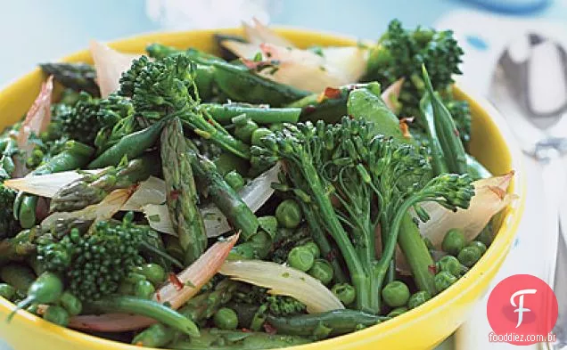 Refogado Vegetal Da Primavera