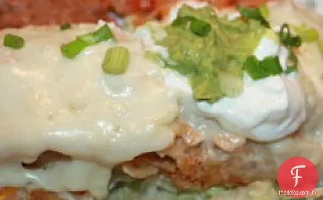 Enchiladas De Frango Branco Fácil
