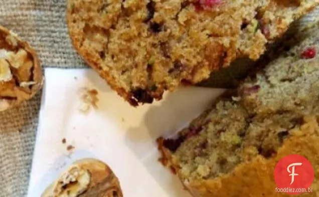 Pão De Abobrinha De Mirtilo