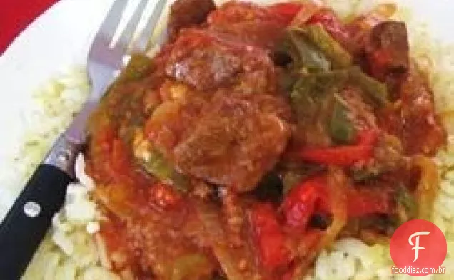 Bife suíço fácil e rápido