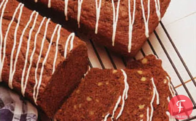 Pão De Abobrinha De Chocolate