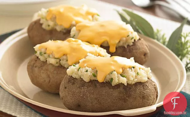 Batatas Assadas Duas Vezes