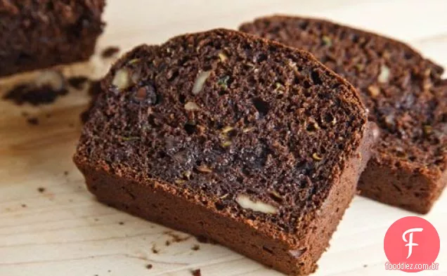 Pão De Abobrinha De Chocolate
