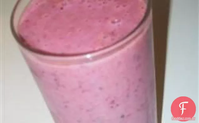 Smoothie de Banana e morango