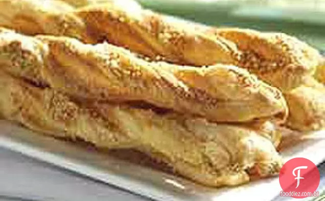 Canudos De Queijo Parmesão