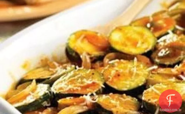 Abobrinha De Tomate E Manjericão