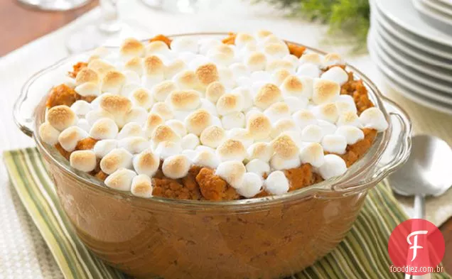 Batata Doce Batida Assar