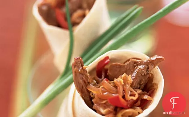 Mu Shu Pork Wraps