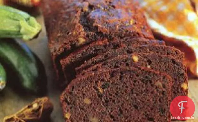 Pão De Abobrinha De Chocolate