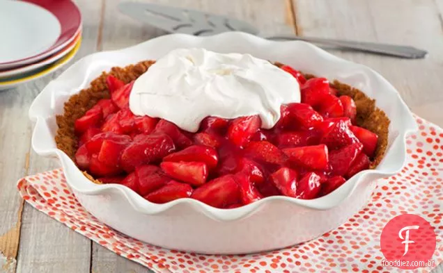 Torta De Morango Fresca