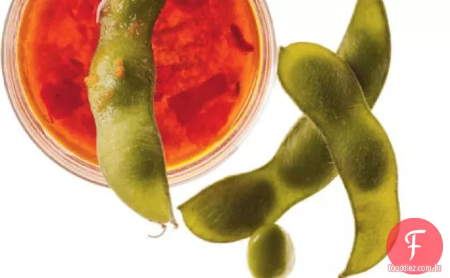 Edamame Com Molho De Gengibre-Chile