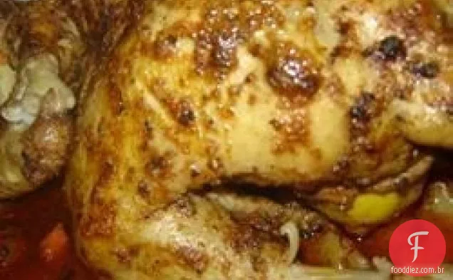 Frango assado Marroquino de Harvey