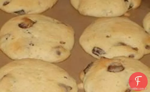 Biscoitos De Chocolate Com Creme De Leite