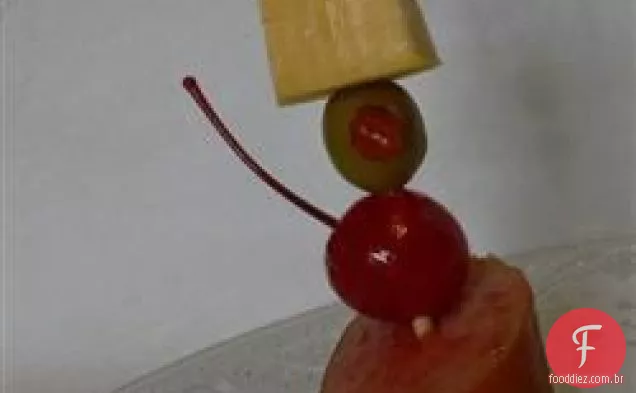 Aperitivos Saborosos Do Palito De Dente