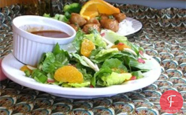 Salada De Mandarina De Amêndoa