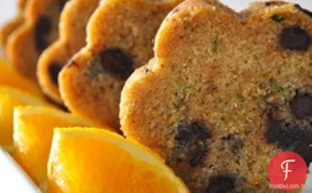 Chocolate Chip Laranja Abobrinha Pão
