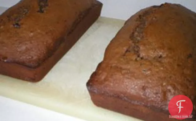 Pão de abobrinha de Chocolate II