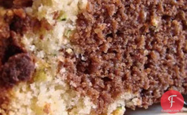 Pão De Abobrinha Com Onda De Chocolate
