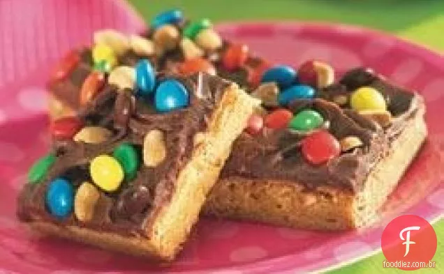 Manteiga De Amendoim Fudgy Bares