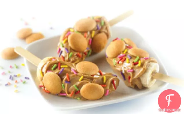 Polka-Pontilhada Banana Pops