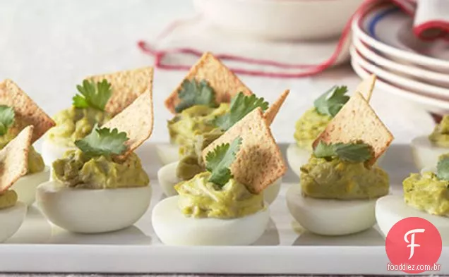 Guacamole Cremoso-Ovos Recheados