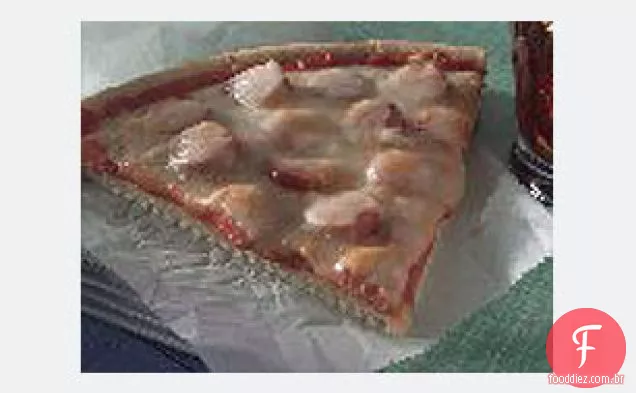 Pizza Com Topo De Cachorro-Quente