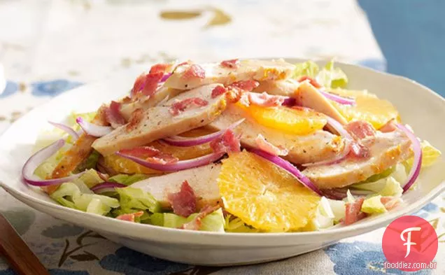 Salada De Frango Com Vidro De Mel